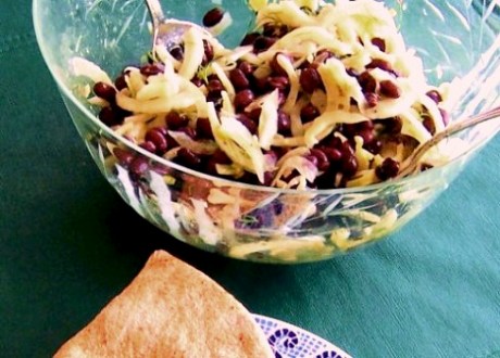 Black Bean and Fennel Salad