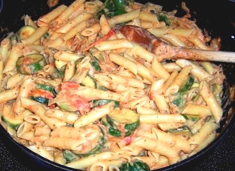 Garlic Lover's Tomato Penne