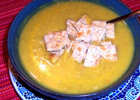 Mediteranean Red Lentil Soup