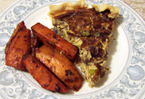 Cremini Mushroom Quiche