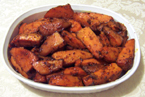 Spicy Roasted Sweet Potatoes